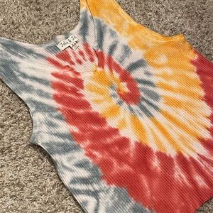 Tie-Dye Crop Top